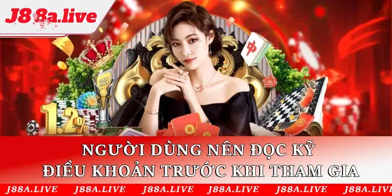 Người dùng nên đọc kỹ các điều khoản trước khi đăng ký tham gia